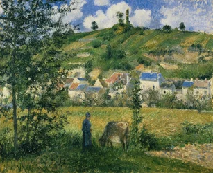 Paysage à Chaponval, 1880